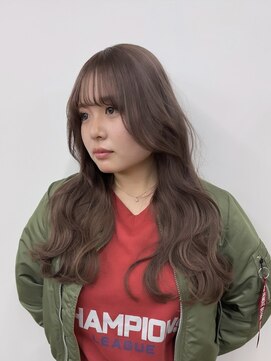 ニコ トウキョウ 渋谷(nico TOKYO) ミルクティーグレージュ/髪質改善/ダブルカラー/ケアブリーチ