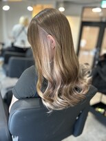 ラフ 難波店(LAFF) #黒髪#ボブルフ#ネビージュ#小顔#ワンレン