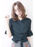 《脱白髪染め☆》白髪ぼかしカラー＋3stepTR 8000円