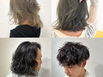 アンフィニワイズ ウェルディ長泉店(Infini-Y's)の写真/外国人パーマやニュアンスパーマ、メンズパーマが人気！簡単スタイリングでおしゃれな印象に◎