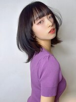 アクシス 栄店3F(`AXIS) ぱつんとバング×レイヤーボブ