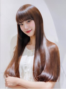 ガルボヘアー 桟橋店(garbo hair) オイルストレート　髪質改善　ロング人気　ツヤ　トリートメント