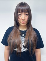 サロウィン 原宿イルサリチェ(SALOWIN)&nbsp;ロングレイヤー/ハッシュカット