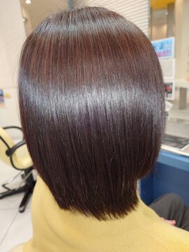 ヘアープレイスクリアライン 栄町店(hair place CLEAR LINE) 【メテオトリートメント×カラー】トステア/シルク架橋/メテオ