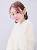 レイヤーカット/ボブ/髪質改善/小顔/ココアベージュ