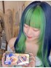 【推しカラー応援キャンペーン】カット＋推しブリーチカラー＋トリートメント