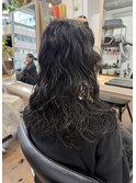 ロングパーマ/強めウェーブ