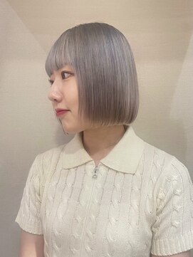 ポイントファイブバイソレイユ 豊橋駅前大通店(.5 by SOLEIL) ハイトーンボブ