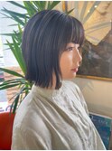 【yui】切りっぱなしボブ