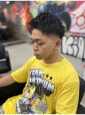 テーパーフェード メンズショートレイヤー