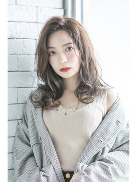 ルーチェココ(Lu'ce coco) フレンチウェーブミディー