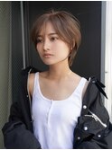 【GEEKS渋谷】ナチュラルショートウルフ/20代30代/冬カラー/小顔