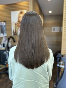 【米子】赤みを抑えて透明感アップ◎大人可愛いオリーブベージュ