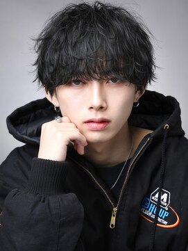 緩め王道シャドウパーマ