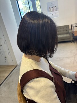 アニー 水戸東原店(ANNIE) シンプル大人ボブ