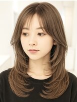 アンベル(ANBEL)&nbsp;暗めカラー/小顔/オリーブグレー/ココアベージュ/髪質改善