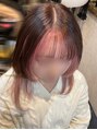ココ(coco)&nbsp;インナーが可愛いヘアカラーです！