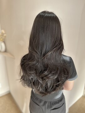 ユウォン 四日市(YUWON) レイヤーカット×グレージュカラー