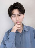 大人アップバングショート