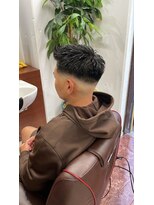 ヘアサロンナンバーワンクラブ上和田本店 スキンフェード×フェザーアップ