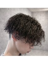 ユラ 中野(Yula)&nbsp;リバースセンターパート/ニュアンスパーマ/ダウンバング[中野]