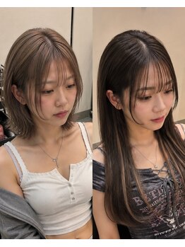 ウェーブ(WAVE)の写真/【天王寺・阿倍野直結】前髪カットはもちろん印象を左右する顔周りカットはお任せ！理想のスタイルを実現◎