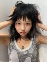 ナループロアツム(Nalu pu loa Tsum)&nbsp;ハイレイヤーカットウルフカットウルフマレットヘア