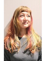 クリーン ヘアデザイン(CLLN hair Design)&nbsp;【CLLN】グレージュ×ファンシーレインボー