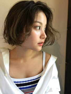 ピープル(people) [people] 柔らか切りっぱなしボブ