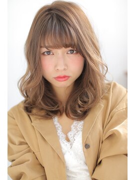 ジーナ 福岡天神(Zina) Zina☆ベージュカラーのふわとろミディ３