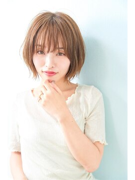 ノアパルフェ 銀座(noah parfait) (noah parfait銀座)グレージュ似合わせカットエアリーショート