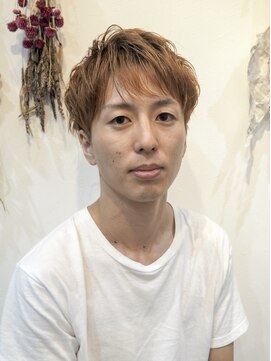 ヘアサロンオーケストラ(HAIR SALON ORCHESTRA) 福山 メンズカット ツーブロック ハイトーン《ORCHESTRA》