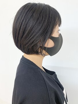 クオリス 上板橋店(QUALIS) 人気★ショートボブ/耳掛けショート/伸ばしかけ/10代/ボブ/黒髪