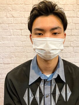 銀座マツナガ 新宿野村ビル店 爽やかふわっとパーマスタイル