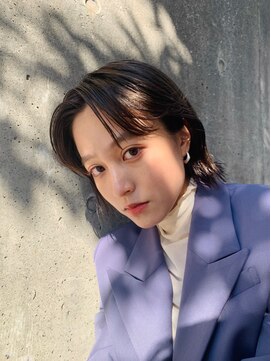 ローウェ 沖縄新都心(Louwe) 透明感オリーブアッシュダークアッシュカラー[おもろまち駅]