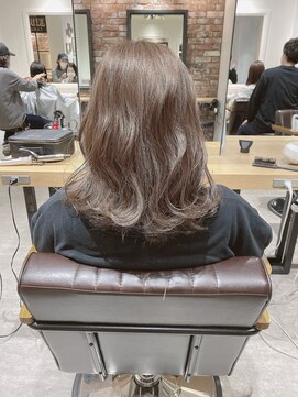 エイトタマプラ たまプラーザ店(EIGHT tamapla) 【エイト渡辺】ミルクティーベージュ