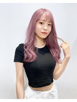 クロリ 淡路店(Chlori)&nbsp;韓国風ハイトーンペールピンク10.20代人気