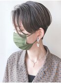 【モリオ原宿】刈り上げハンサムショート前髪なし