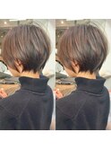 渋谷　20代30代40代大人可愛いひし形ショートボブ