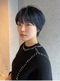 お客様スナップ【ネイビー×マッシュショート】本多身和子
