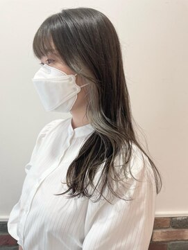 ネオリーブシェリエ 浅草店(Neolive cherie) 浅草　インナーカラー　グレージュ　20代30代40代