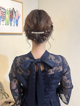 リンネルヘアー (Rin:nel hair) シニヨンヘアセット