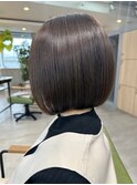 内巻きボブ