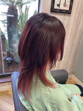 ビューティーワークスループライン(beautyworks LoopLine) リラクシーピンクウルフスタイル