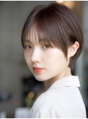 前髪あり大人ショート20代30代40代【AIN.表参道】川原大地