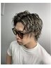 男のフルチェンジ★カット＋パーマ＋ハイライト＋眉毛￥26,000→￥19000