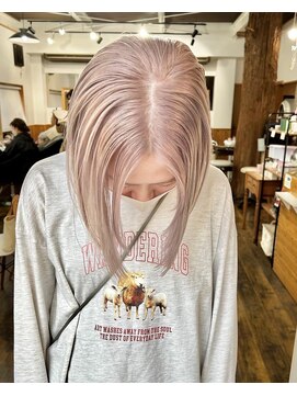 ヘアメイクエイト 丸山店(hair make No.8) ◆担当：岩切祐樹◆ホワイトベージュ