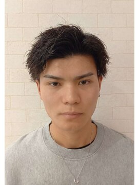 アクトスタイリッシュヘアー 知立(Act stylish hair) アップバング×ツイスパ