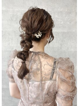 ボタン テンジン(VOTAN tenjin) 【votan_はまひ】お呼ばれヘアセット/結婚式ヘアセット