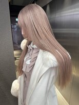 ペレ 栄店(PELE)&nbsp;切りっぱなしボブ/エアリーロング/美髪/ピンクブラウン/栄